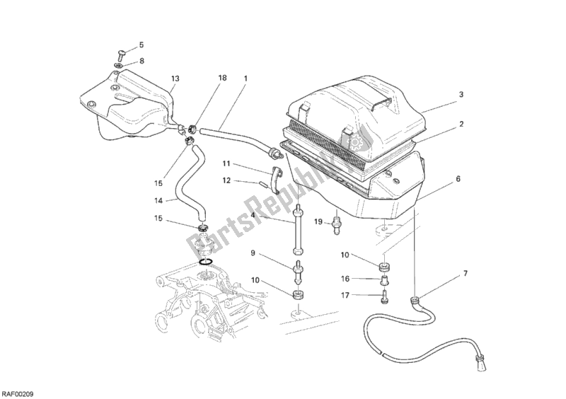 Toutes les pièces pour le Admission du Ducati Monster S2R 1000 2007